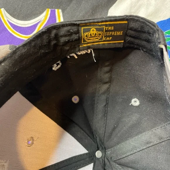 Vintage Los Angeles Raiders Zubaz SnapBack Hat - Picture 4 of 5